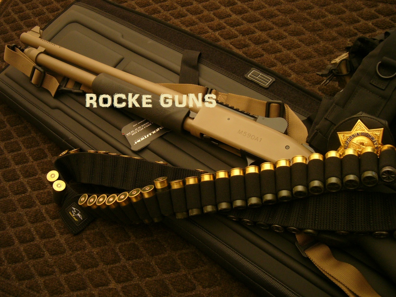 Mossberg 590a1 Vang Comp Custom Fde W Magpul And Evo Rocke Guns Deployment Packages Firearms