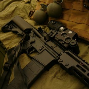 GEISSELE MOD1 SUPER DUTY DHS 5.56 NATO EOTECH NV W/ 5X MAGNIFIER ++