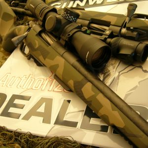 GUNWERKS .450 BUSHMASTER 500 YARDS OUT OF THE BOX W/ AMMO CASE BIPOD LEUPOLD MK5 +