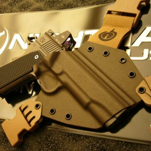 NIGHTHAWK CUSTOM ENVOY VIP TRIJICON RMR RED DOT EPHANT HOLSTERS ++