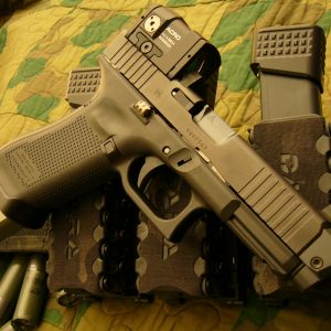 GLOCK G45 C&H CUSTOM AIMPOINT ACRO P-2 RAMJET COMPENSATOR +