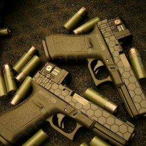 GLOCK 10MM SEQUENTIAL SET G20C COMPENSATED FACTORY RUN AIMPOINT ACRO HOLSTERS++