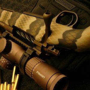McWHORTER 7PRC "PLISKIN" DEFIANCE RENEGADE 1200 YARDS OUT O' THE BOX 5-25 OPTIC