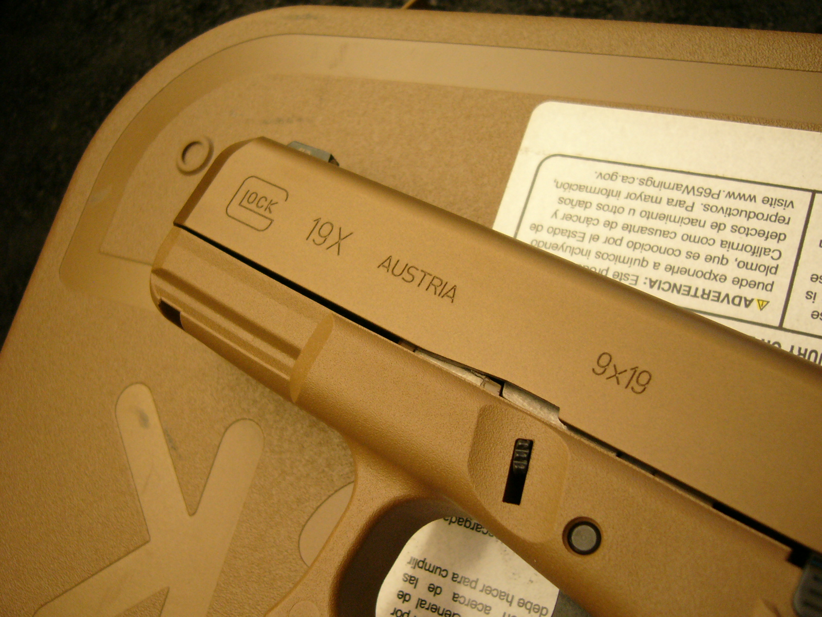 GLOCK G19X PRE BAN NEW IN BOX PX1950701 SOCOM GLOCK NIB - Image 6
